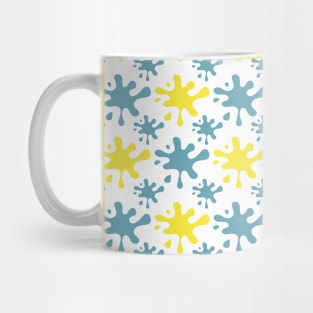 Blots seamless pattern. Mug